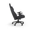 CORSAIR TC100 Fabric Gaming Chair, Relaxed Fit, Black/Grey