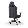 CORSAIR TC100 Fabric Gaming Chair, Relaxed Fit, Black/Grey