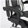 iCAN G-0847BW Ergonomic Gaming Chair Black