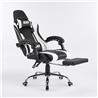 iCAN G-0847BW Ergonomic Gaming Chair Black