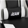 iCAN G-0847BW Ergonomic Gaming Chair Black