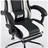 iCAN G-0847BW Ergonomic Gaming Chair Black