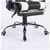 iCAN G-0847BW Ergonomic Gaming Chair Black