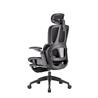 Chaise de bureau ergonomique iCAN E21-BK en maille spéciale