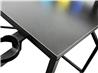 iCAN GMD-0714 57-inch Large-Sized L-Shaped Corner Gaming Table