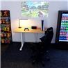 Bureau debout électrique iCAN STD-ES6-WH