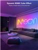 Kingunion 9.8ft LED RGB Neon Rope Lights, Remote Control.