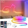 Guirlande lumineuse néon iCAN RGB+IC, bandes lumineuses LED de 9,8 pieds, synchronisation musicale.
