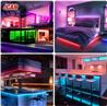 iCAN Smart LED RGB+IC 16.4ft Strip Lights, Music Sync, APP Control.