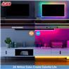 Bandes lumineuses LED iCAN RGBICW de 16,4 pieds, contrôle par application, synchronisation musicale.
