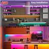 iCAN RGBICW LED 32.8ft Strip Lights, App Control, Music Sync.