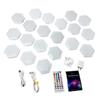 iCAN Hexagon Light Panels, RGB+IC Hexagon LED Wall Lights.(Open Box)