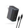 CUKTECH 100W 3-Port GaN Wall Charger with 5 Ft 240W Cable