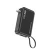iCAN 3-in-1 10000mAh 65W Portable Charger w/ Type-C Built-in Cable