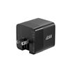 iCAN Chargeur GaN PD portable à 2 ports 65 W avec câble rétractable