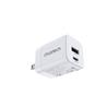 Choetech NexGen PD 30W 2-Port GaN Wall Charger,White