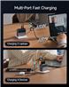 CUKTECH Chargeur mural GaN 140 W à 4 ports