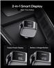 CUKTECH 85W 3-in-1 Digital Car Charger with 2.3 Ft Cable