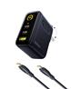 Baseus 100W 3-Port GaN Display Wall Charger with 100W C to C cable