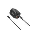 PD-152 60W 2-Port GaN AVS PD3.2 USB-C Wall Charger with 3.3ft 100W USB