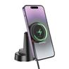 BOROFONE Magnetic Wireless Charging Car Holder, 100cm USB-C Cable