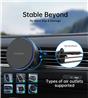 Choetech 15W Magnetic Car Charger Holder with Ambient Light, Black(Open Box)