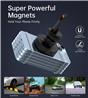 Choetech 15W Magnetic Car Charger Holder with Ambient Light, Black(Open Box)