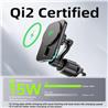 Choetech Qi2 Wireless 15W Fast Charging Car Air Vent Mount, Black