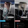 Choetech Qi2 Wireless 15W Fast Charging Car Air Vent Mount, Black