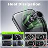 Choetech Qi2 Wireless 15W Fast Charging Car Air Vent Mount, Black