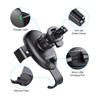 Choetech 15W Gravity Wireless Charging Car Mount, Black Silver