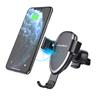 Choetech 15W Gravity Wireless Charging Car Mount, Black Silver