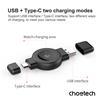 Choetech Portable Wireless Magnetic Watch Charger for Apple & Samsung