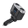 Choetech Chargeur de voiture répartiteur allume-cigare 3 ports 45W