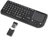 Clavier rétroéclairé sans fil Rii Mini X1Plus avec trackpad et télécom