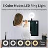 iCAN 5'' Adjustable Selfie Ring Light with Clip，5 Color Modes(Open Box)