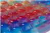 GXD Touche Explosion de couleur, transparente brumeuse