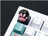 Keychron Silicone Kitty Paw Aluminum Alloy Artisan Keycap-Black