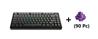 ARMOURY Keyboard - Black + Akko Lavender Pro Switches