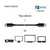 CLUB 3D Mini DisplayPort 1.4 Male to Mini DisplayPort Male Cable, 2m