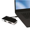 daptateur StarTech Travel A/V : USB-C 3 en 1 vers VGA, DVI ou HDMI - 4K (CDPVGDVHDB) | -Adaptateur 3 en 1 - USB-C vers VGA, ...