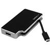 daptateur StarTech Travel A/V : USB-C 3 en 1 vers VGA, DVI ou HDMI - 4K (CDPVGDVHDB) | -Adaptateur 3 en 1 - USB-C vers VGA, ...