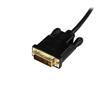 Câble convertisseur adaptateur actif Mini DisplayPort vers DVI StarTech de 1,8 m - mDP vers DVI 1920 x 1200 - Noir (MDP2DVIM...