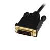 StarTech DisplayPort to DVI Active Adapter Converter Cable - DP to DVI 1920x1200 - Black 6ft (DP2DVIMM6BS)