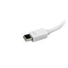 daptateur StarTech Travel A/V : Convertisseur Mini DisplayPort 3 en 1 vers VGA, DVI ou HDMI - Blanc (MDP2VGDVHDW) | - Adapta...