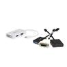daptateur StarTech Travel A/V : Convertisseur Mini DisplayPort 3 en 1 vers VGA, DVI ou HDMI - Blanc (MDP2VGDVHDW) | - Adapta...