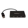 épartiteur multi-moniteur StarTech DisplayPort vers DisplayPort - Concentrateur MST 4 ports (MSTDP124DP