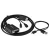 Câble adaptateur StarTech DisplayPort vers VGA avec audio - 6 pi (2 m) (DP2VGAAMM2M) | -Créez un environnement de travail sa...