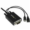 Câble adaptateur StarTech DisplayPort vers VGA avec audio - 6 pi (2 m) (DP2VGAAMM2M) | -Créez un environnement de travail sa...