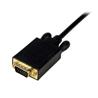 StarTech Câble convertisseur adaptateur Mini DisplayPort vers VGA de 4,5 m mDP vers VGA 1920 x 1200 - Noir (MDP2VGAMM15B) | ...